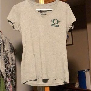 Grey Oregon Ducks T Shirt